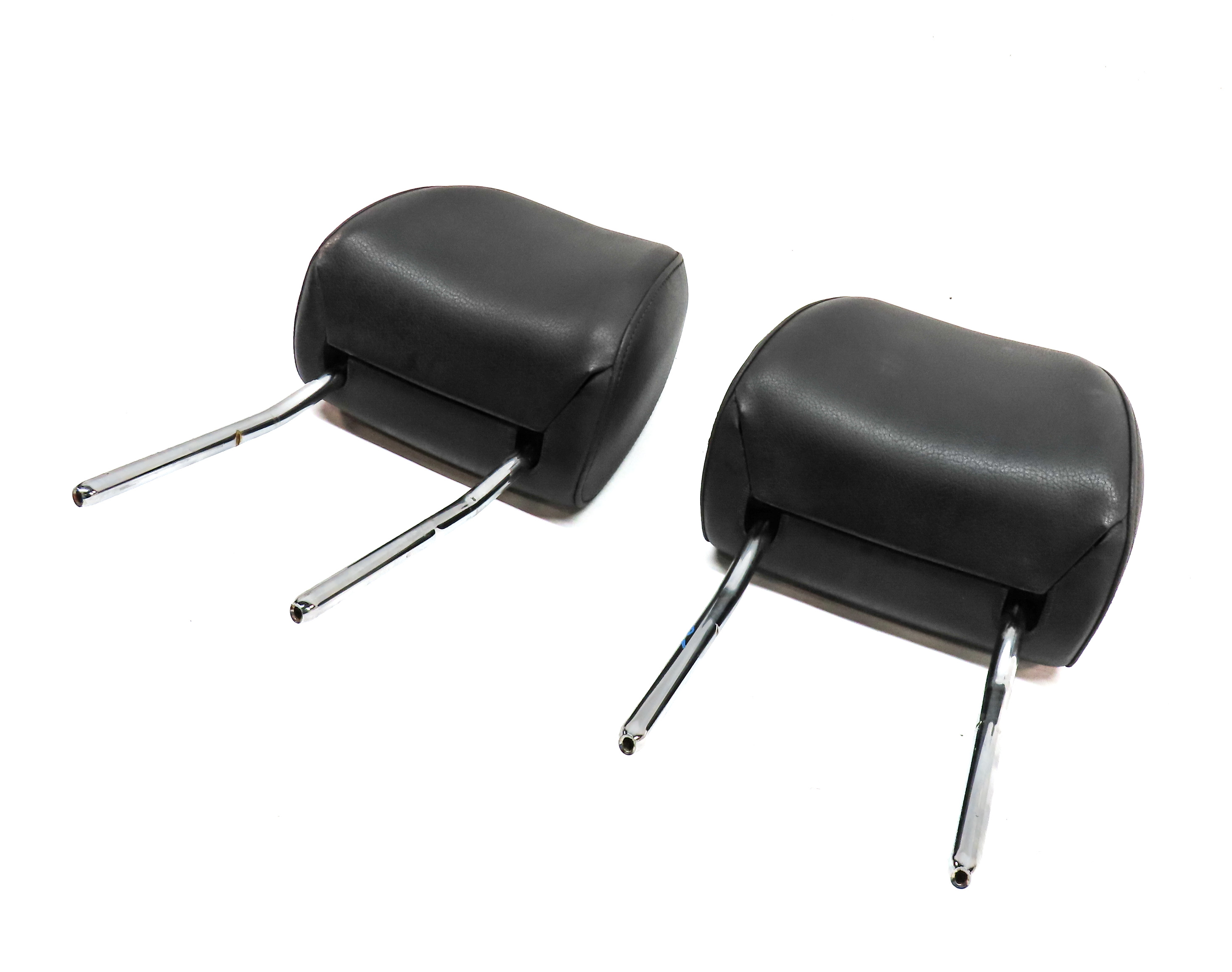 AUDI 15-18 Q3 (13-17 Q5 SQ5) FRONT LEFT & RIGHT SEAT HEADREST SET 2 (Black) — exact item pictured